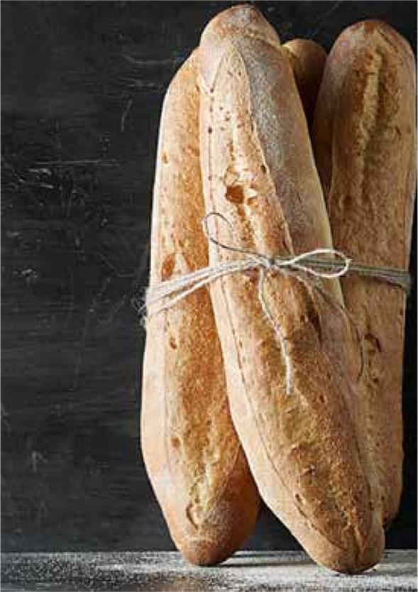 Friskbagte lækre flutes